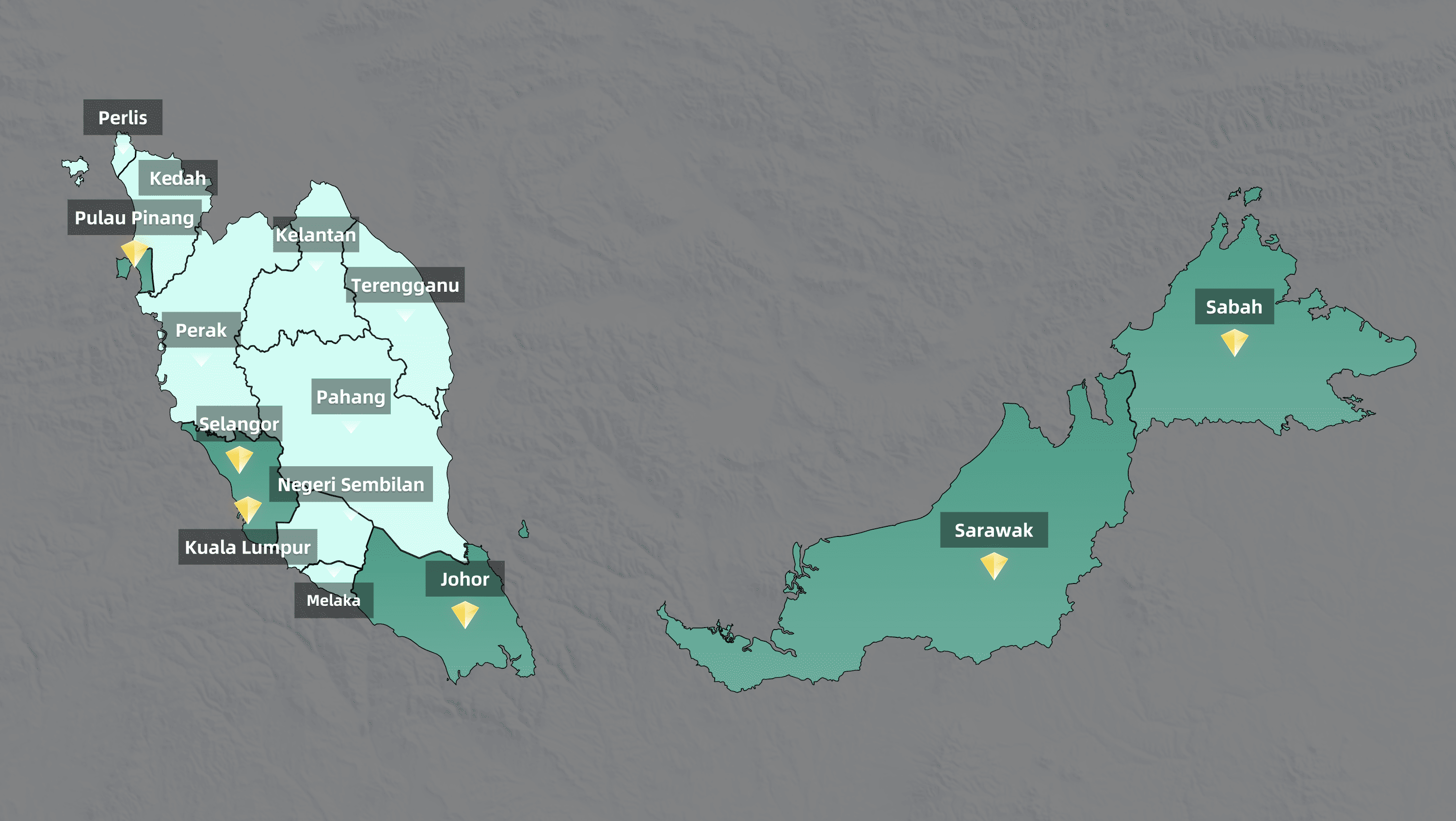 Malaysia Map